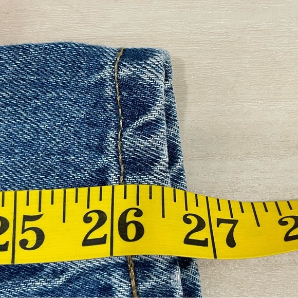 Everlane Women’s Size 33 Ankle Curvy 90’s Cheeky Straight Jeans Northridge Wash - Picture 11 of 16